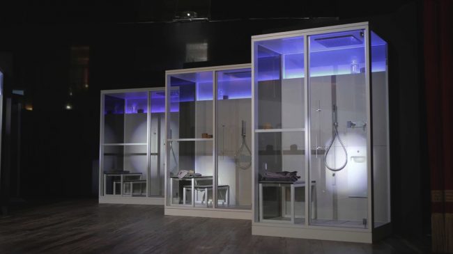 Cabina bagno turco Famiglia H