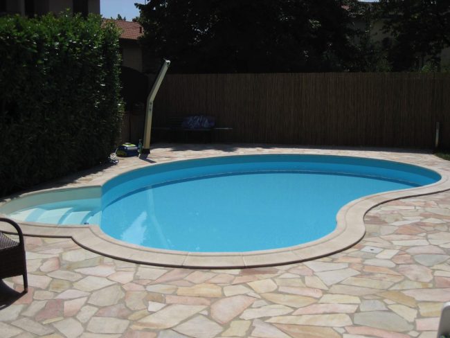 Doccia da esterno per piscina