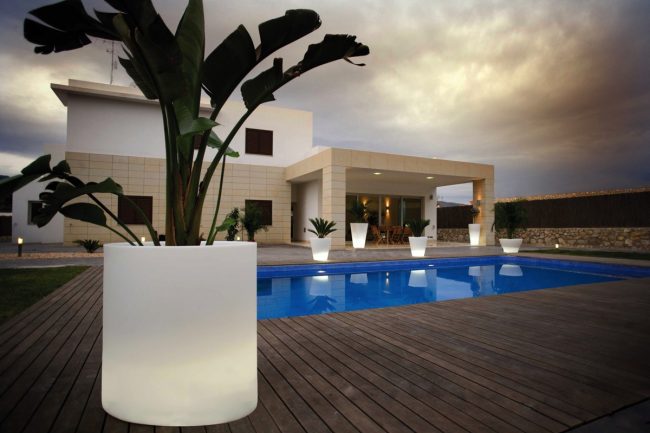 Illuminazione per piscina