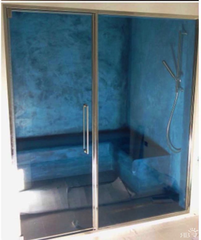 Panca in EPS e resina impermeabilizzante