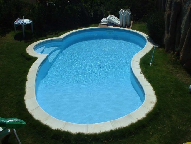 Piscina Rubino per casa privata