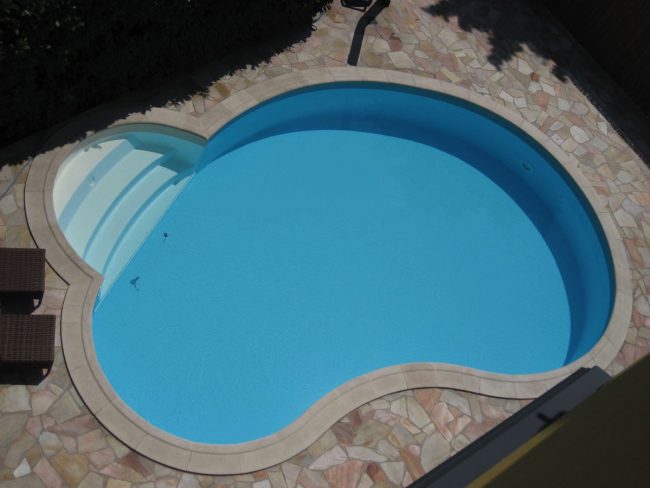 Piscina Rubino per casa privata