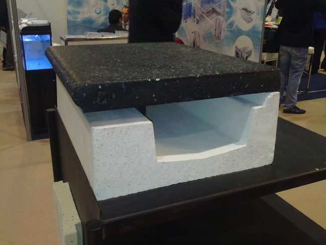 Preformato per bordo piscina laguna