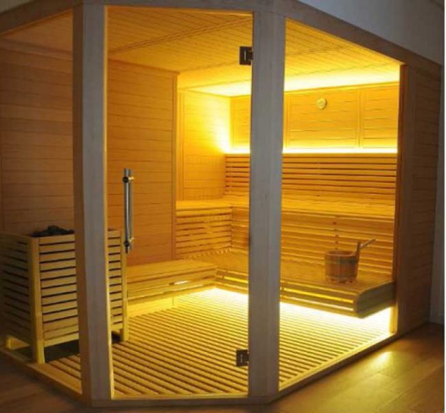 Sauna su misura