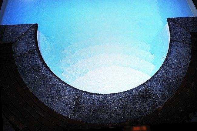 Scala romana per piscina