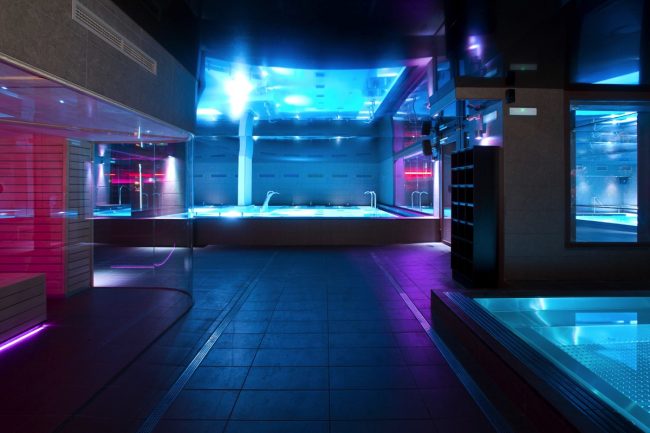 Soffioni per centro benessere